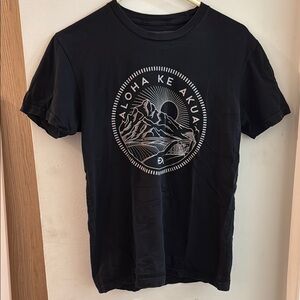 Aloha Ke Akua Black Graphic T-Shirt